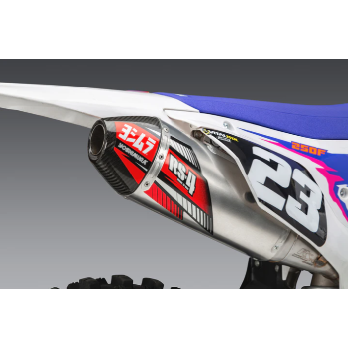 Yamaha YZ250F 2024 RS4 Slip On Exhaust Stainless Steel