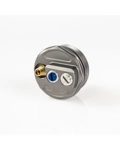 Top cap assy left CRF450 16, 8 click/1lap