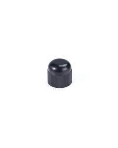 Valve cap black plastiek