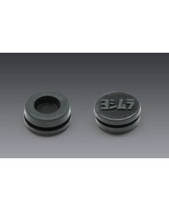 Rubber Grommet with Logo to cover End Cap Insert Hole