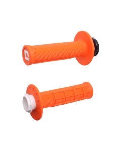 Micro-X Half-Waffle Lock-On Grip Orange/Black