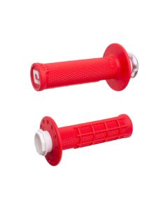 Micro-X Half-Waffle Lock-On Grip Red/Silver
