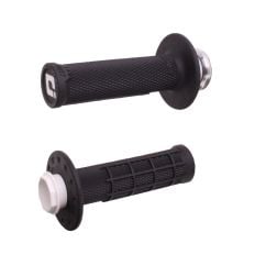 Micro-X Half-Waffle Lock-On Grip Black/Silver